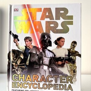 Star Wars Character Encyclopedia with Multicolor Cover